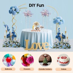 10Pcs Acrylic Clear Vase, 7.9×7.9×23.6In Rectangular Flower Display Stand,
