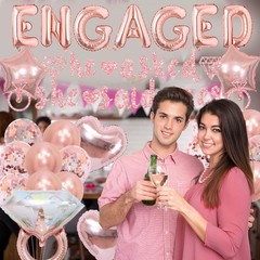 Engagement Party Decorations Rose Gold – He