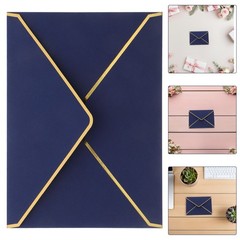 50 Pcs Card Envelopescard Paper Coloured Blank Decorative Invitation
