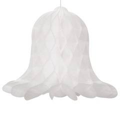 White Bells Honeycomb Paper Decorations – 9», 3 Count – Elegant Paper Party …