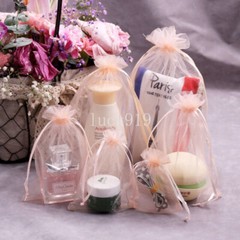 50/100 Sheer Organza Jewelry Gift Bags Pouches Wedding Favor Party Candy Packing