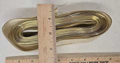 Gold Sheer Ribbon Wedding Decor Christmas Holiday Party Present Wrapping Bow 2.5