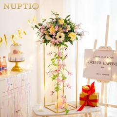 Stunning 31.5 Inch Gold Vases for Centerpieces – Ideal for Weddings & Events
