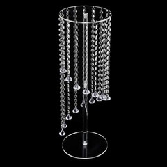 10 Pcs Acrylic Vase Stands Party Wedding Crystal Centerpiece Table Decoration