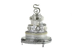 Round Cake Stand Mirror Top-Wedding Cake Stand