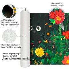 Bloss Green Mouse Pad, Clearance Overstock Limited Stock Discontinued Size La…