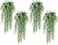 8pcs Artificial Plant Fake Eucalyptus Hanging Flower Wedding Garden Home Decor