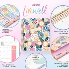 Livewell 2026-2027 Weekly and Monthly Academic Year 7″ x 9″ Charmie- 2026/2027