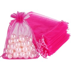 100 200pcs 4×6″ Drawstring Organza Gift Bags Wedding Party Candy Jewelry Pouches