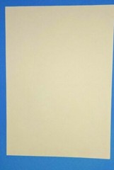 VINTAGE Stationary Card 50/pk tan plain 5 1/8″ x 7 1/4″ folded