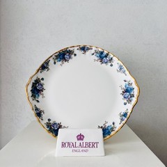 Original Royal Albert Moonlight Rose Plate, English Bone China Porcelain, LTD 19