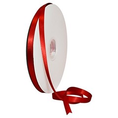 Double Face Satin Ribbon 3/8″ X 100 YD Ribbon for Gift 3/8″ x 100 Yd Red
