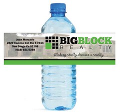 100 Custom Water Water Bottle Labels Use this link if you want a custom label