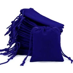 25 50 PCS Velvet Drawstring Pouch Jewelry Baggie Ring Party Wedding Gift Bag Set
