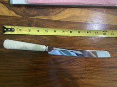 Vintage Lenox Cake Knife Wedding Promises Collection Floral Design Original Box