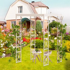 Heavy Duty Outdoor Wedding Canopies Gazebo Frame Garden Arch for Climbing Plants