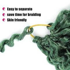 Passion Twist Hair 18Inch 6Packs Passion Twist 18 Inch (Pack of 6) D-green