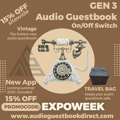 Audio guestbook +Travel Bag + App + Marketing Video