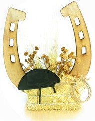 Western Wedding Cake Topper or Table Top Decoration WC9 HANDCRAFTED IN THE USA
