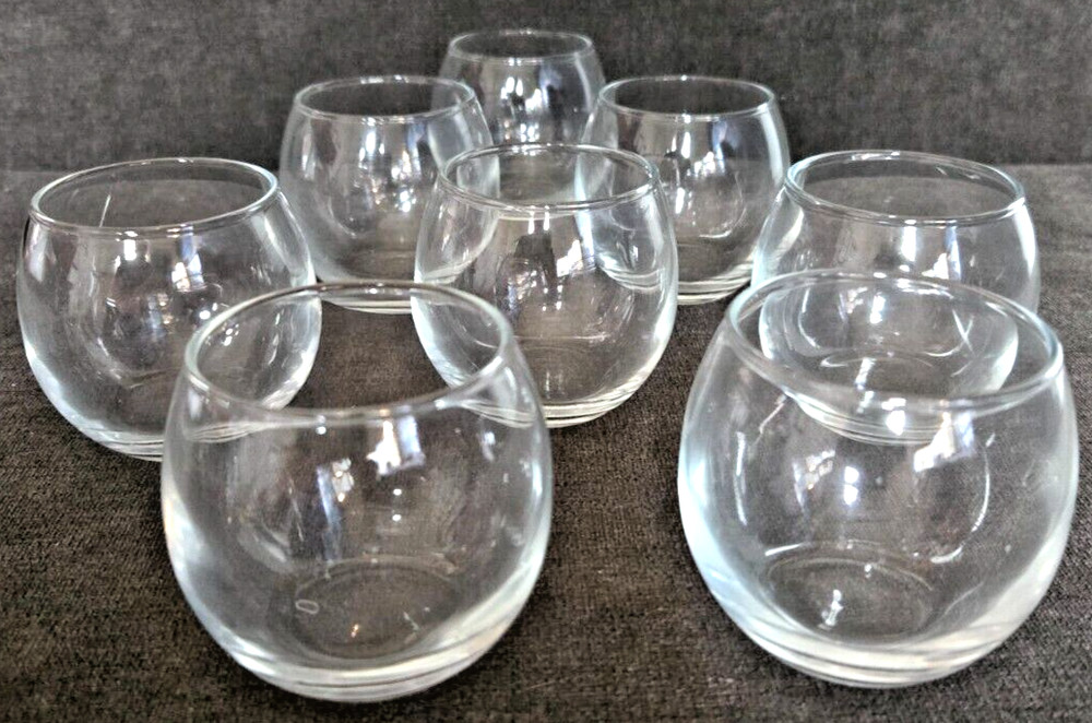 8 Lot Clear Glass Globe Votive Candle Holders Centerpiece Decorations Party