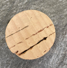 CORKS – Top Diameter 1.5” Bottom Diameter 1.25” Length 1” Bag of 10
