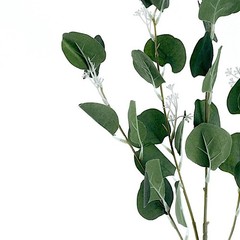 2 Green 40″ Artificial Eucalyptus Leaves Sprays Stems Party Events Decorations