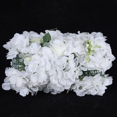 12pcs Artificial Flower Wall Panels Floral Decor Prop Wedding Party Venue Decor