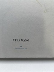 VERA WANG Wedgwood .999 Pure Silverplated Crystal LOVE KNOTS Toasting FLUTES