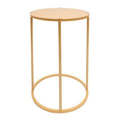 A Set of 3 Cylindrical Flower Racks Gold Party Decor Stand Metal Flower Holder.