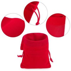 25 50 PCS Velvet Drawstring Pouch Jewelry Baggie Ring Party Wedding Gift Bag Set
