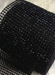1/2″x10 Yards DIAMOND MESH WRAP ROLL SPARKLE RHINESTONE Crystal Ribbon