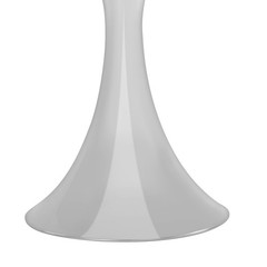 Set Of 10 Silver Tabletop Flower Stands 13.8 in Acrylic Crystal