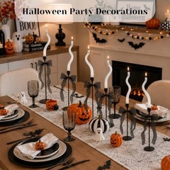 Halloween Decorations Indoor-6 Pcs Twisting Ghost Candles Ghost Candles-6pcs