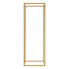 Gold 20 PCS Geometric Flower Stand For Wedding, Flower Stand 10.63*10.63*31.5in