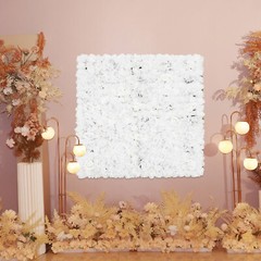 Artificial Flower Wall Panel DIY Wall Mat Silk Floral Wedding Party Backgrounds