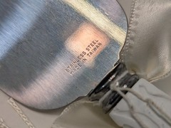 Vintage Treasure Masters Pearl Mosaic Wedding Cake Knife & Server Set