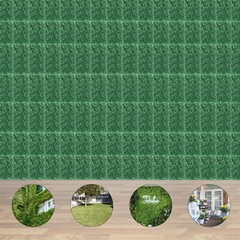 12 Pack Artificial Boxwood Wall Hedge Mat PE Privacy Fence Grass Panels 40*60cm