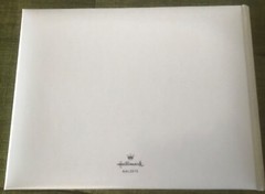 Vintage Hallmark 25th Anniversary Guest Book comes w box 5×8
