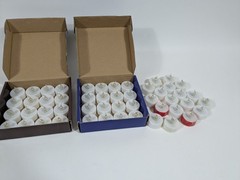 Lot of 50 Battery Operated NOT INCLUDED! Flickering Mixed LED Tealights Light