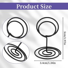 24 Pcs Table Number Holder Place Card Holders Photo Stands Wire Picture Name