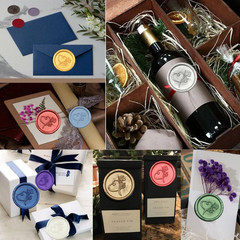 20 Pieces Sealing Wax Sticks with Wicks for Waxseal Stamp, Assorted Colors Wa…
