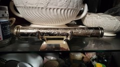 Silver Plated Marriage Certificate Holder/ With Stand 9 Inches