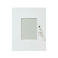 11″ x 14″ VICTORIA LYNN AUTOGRAPH MAT with PEN Holds 5″ x 7″ PHOTO for WEDDING