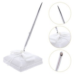 Wedding Signing Pen: Bridal Wedding Metal Sign-In Ballpoint Pen with Graceful