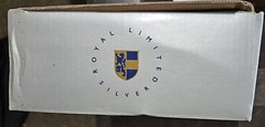 Vtg Royal Limited «Silver» Photo Rose Mini Album NIB Holds 80 4×6 #21546