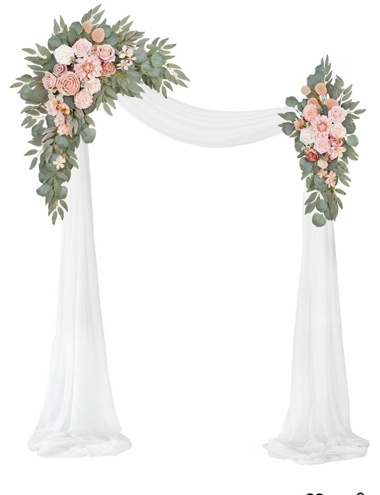 Kit De Flores Artificiales Para Arco De Bodas