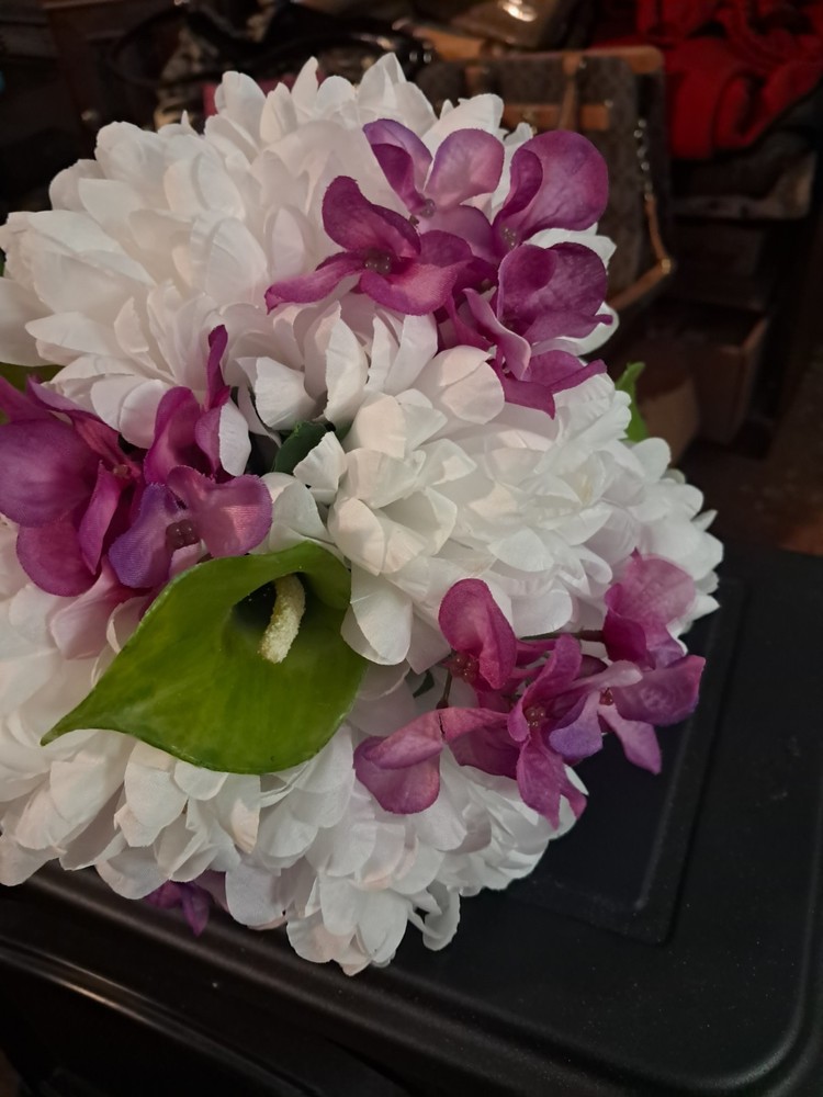 Wedding Bouquet Handmade Faux Flowers