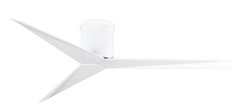 Matthews Fan EKH-WH-WH Eliza-H 3-blade ceiling mount paddle fan in Gloss White f