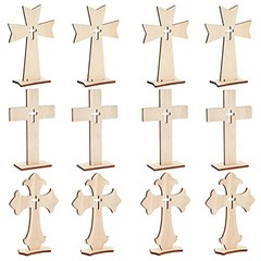 DIY Wooden Crosses for Crafts – DIY Blanks to Paint & Cross Decor with Stands