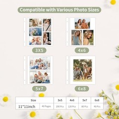 Valentine Day Gift for Couple,Love Story Magnetic Self Album Love Story-Brown